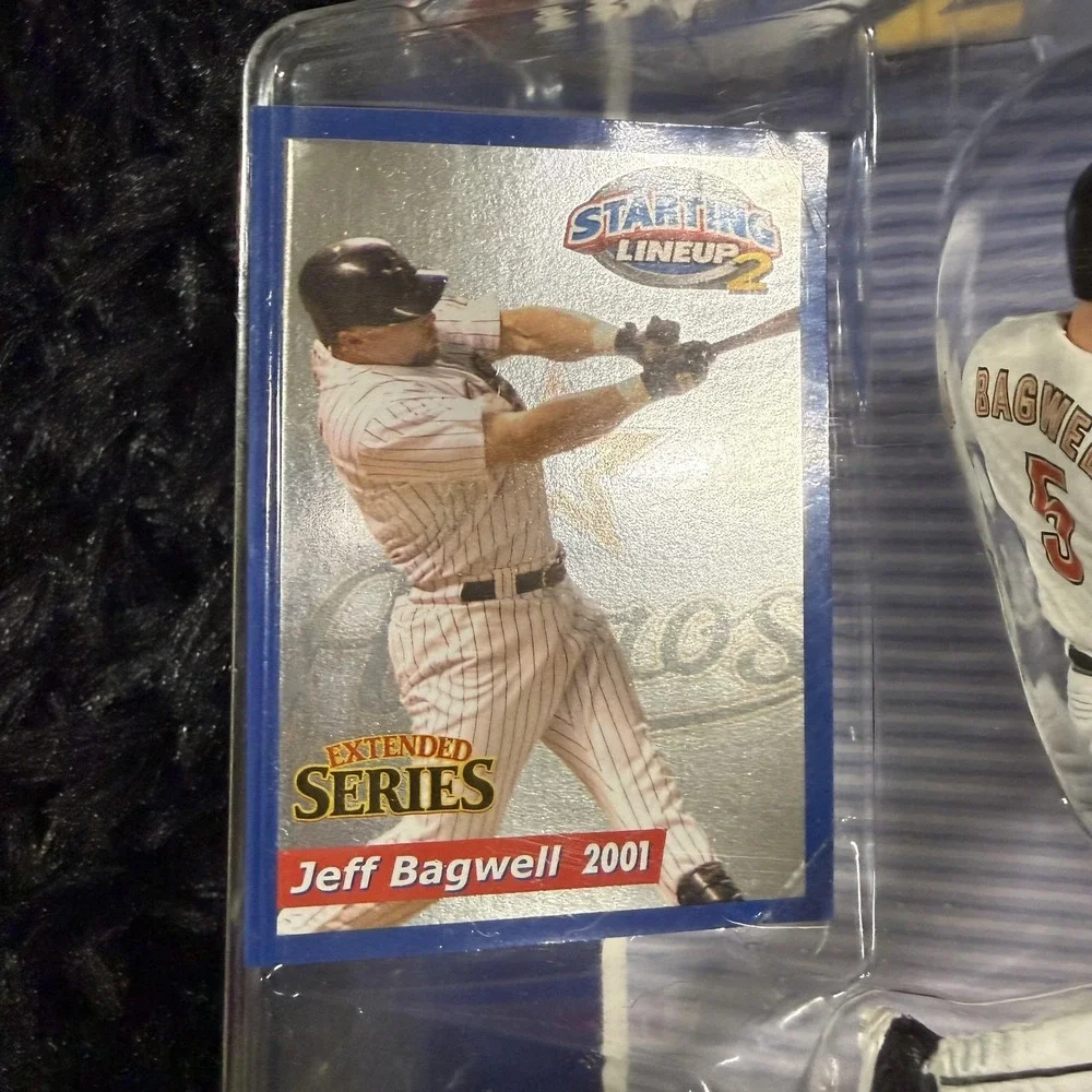 Vintage Houston Astros Figure Jeff Bagwell Starting Lineup 2 MLB Baseball 2001